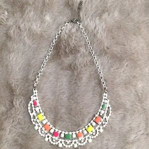NWOT. FOREVER 21 Multi Colored Beaded Necklace